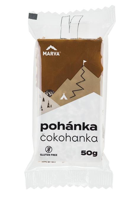 MARVA Pohánková tyčinka s horkou čokoládou ČOKOHANKA 50g