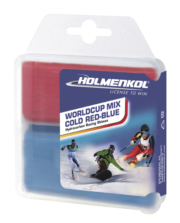 HOLMENKOL Vosk  Worldcup Mix COLD red/blue   (2x35 g)