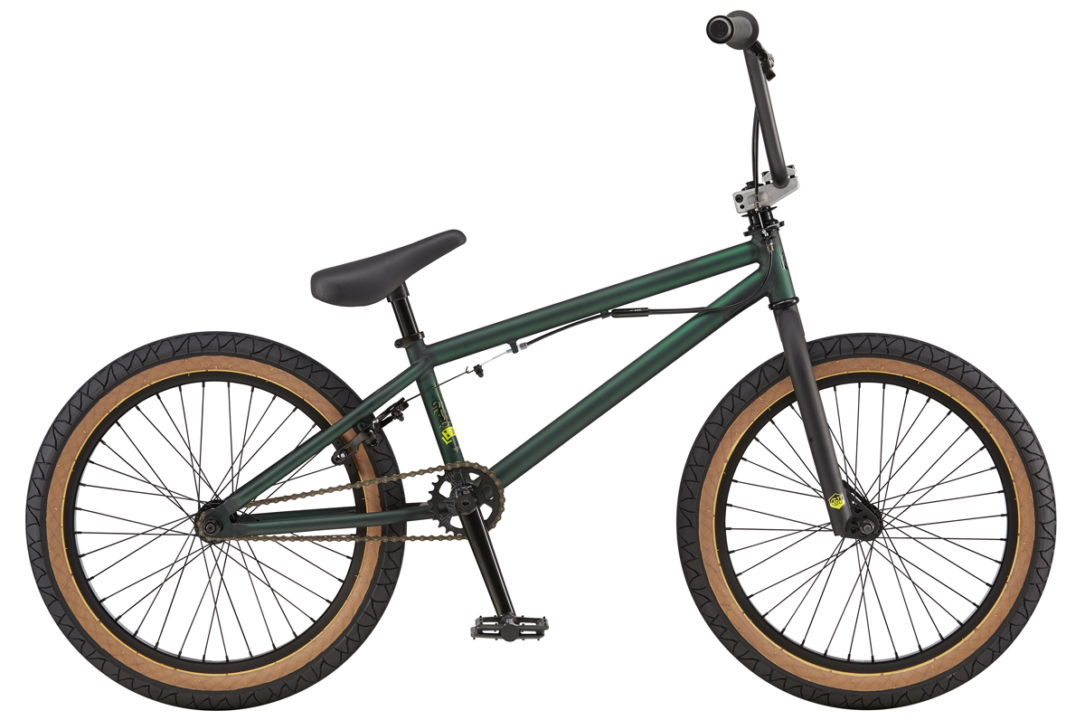 GT Bicycles SLAMMER, MATTE TRANS GREEN (2016)