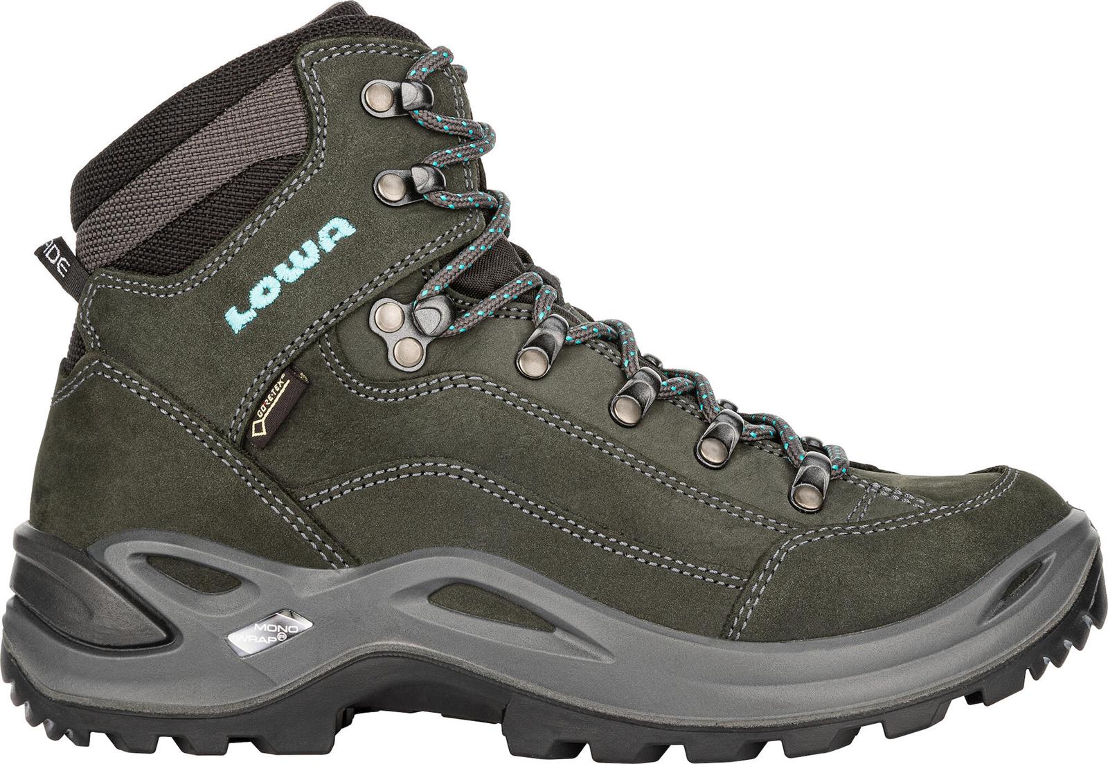 LOWA Renegade GTX Mid  asphalt/turquoise