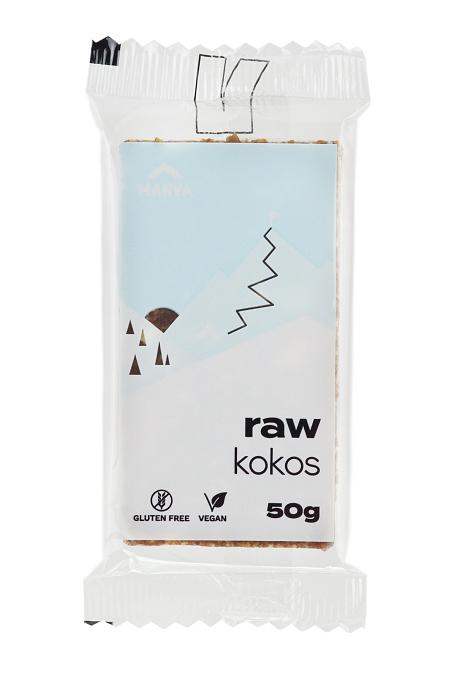 MARVA Surová tyčinka s kokosovou chuťou RAW KOKOS 50g