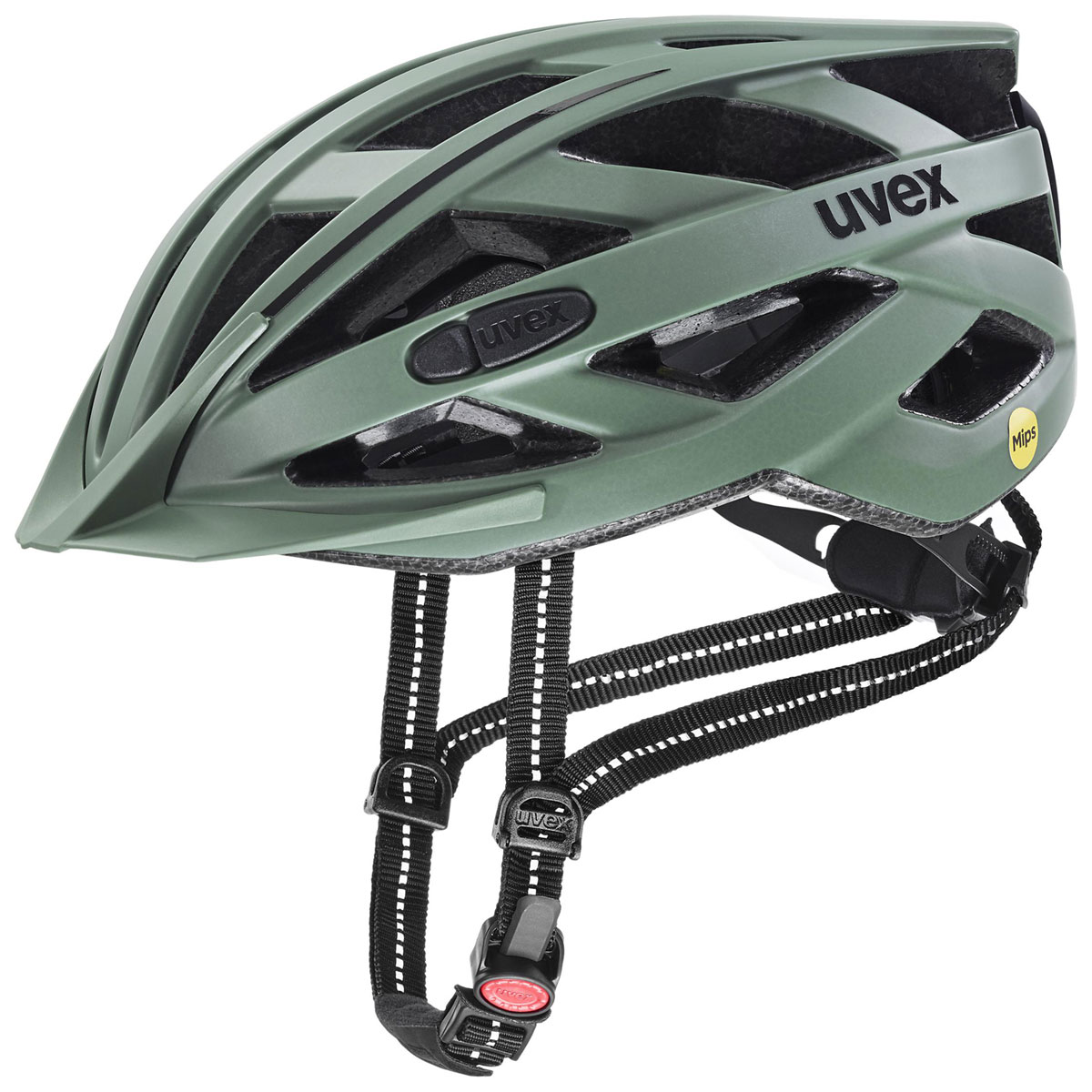 UVEX City I-vo Mips + Moss Green Mat (s4106120300)