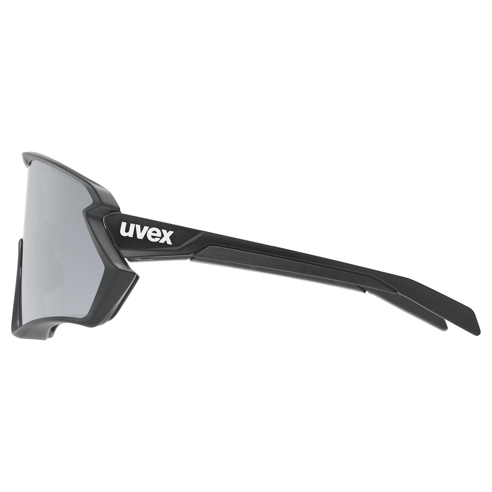 UVEX Sportstyle 231 2.0 Set Black Mat /mir.silver Cat. 2 + Cat. 0 (s533027221