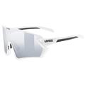 UVEX Sportstyle 231 2.0 Set White-black Mat / Mir.silver Cat. 2 + Cat. 0 (s53