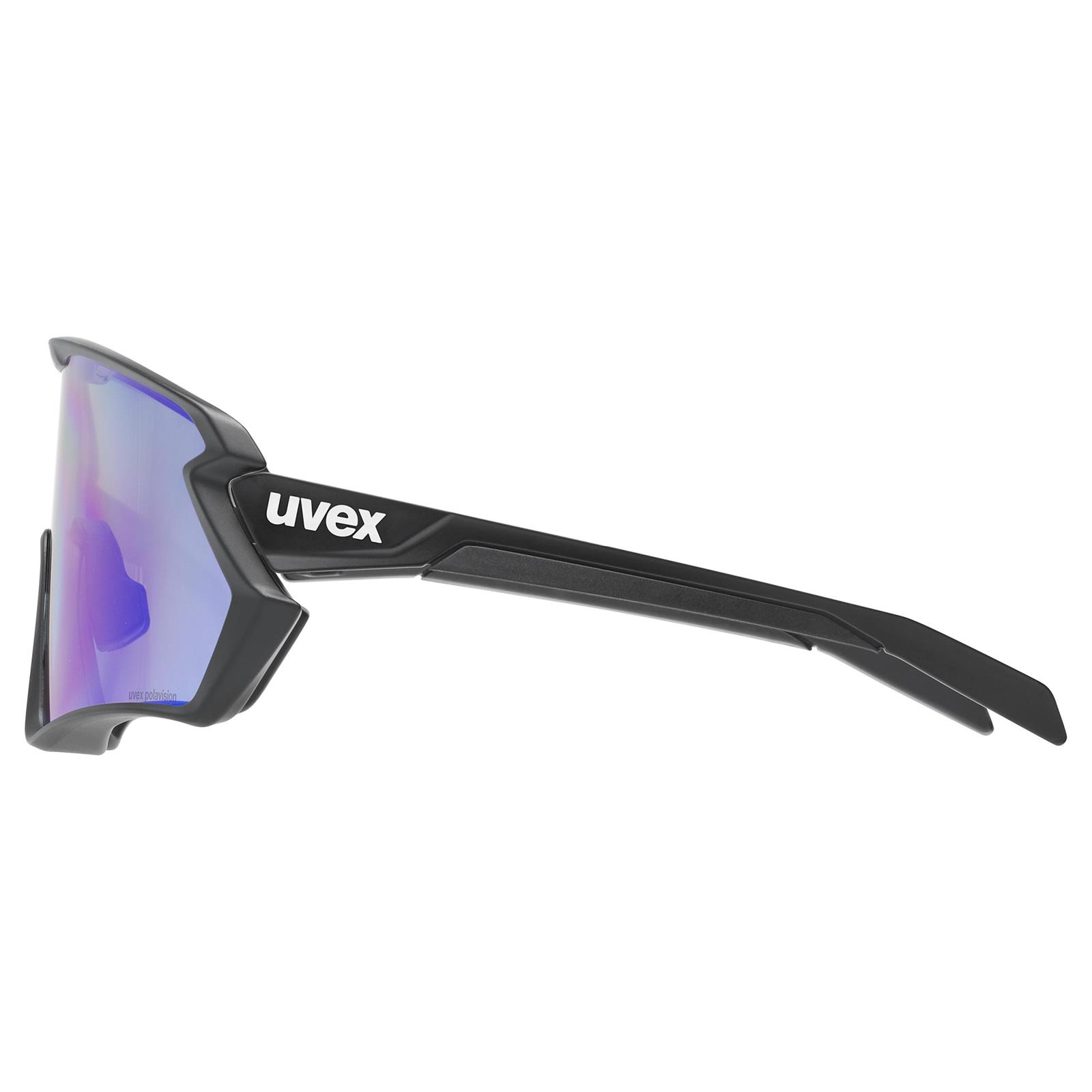 UVEX Sportstyle 231 2.0 P Black Mat / Mir.blue (s5330292240)