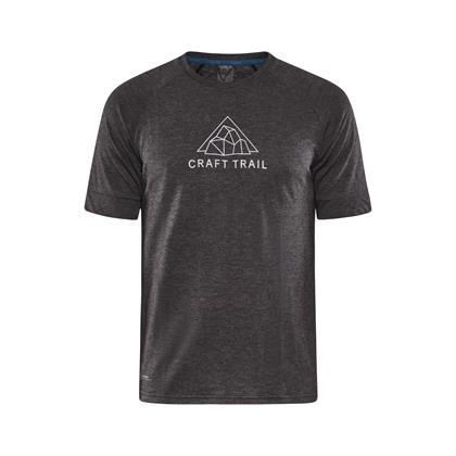 ADV Trail Wool SS, Čierna
