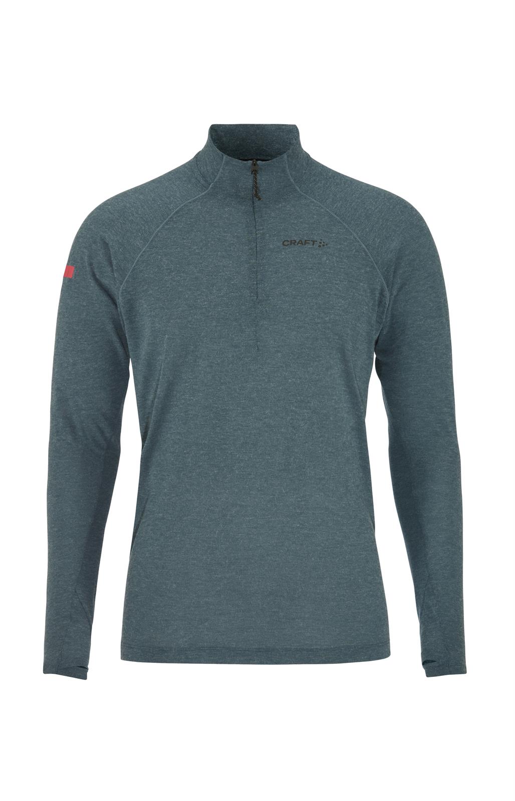 CRAFT ADV SubZ Wool LS3, Zelená