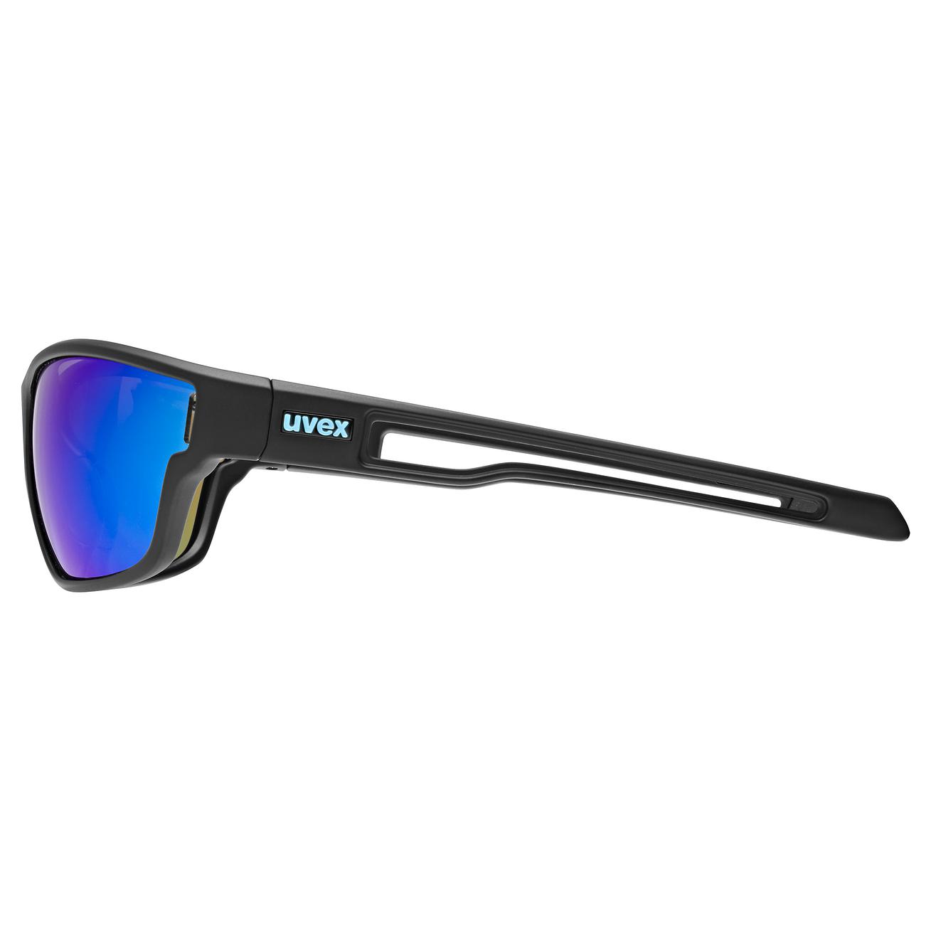 UVEX Sportstyle 806 Black Matt/mir.blue (s5330872214)