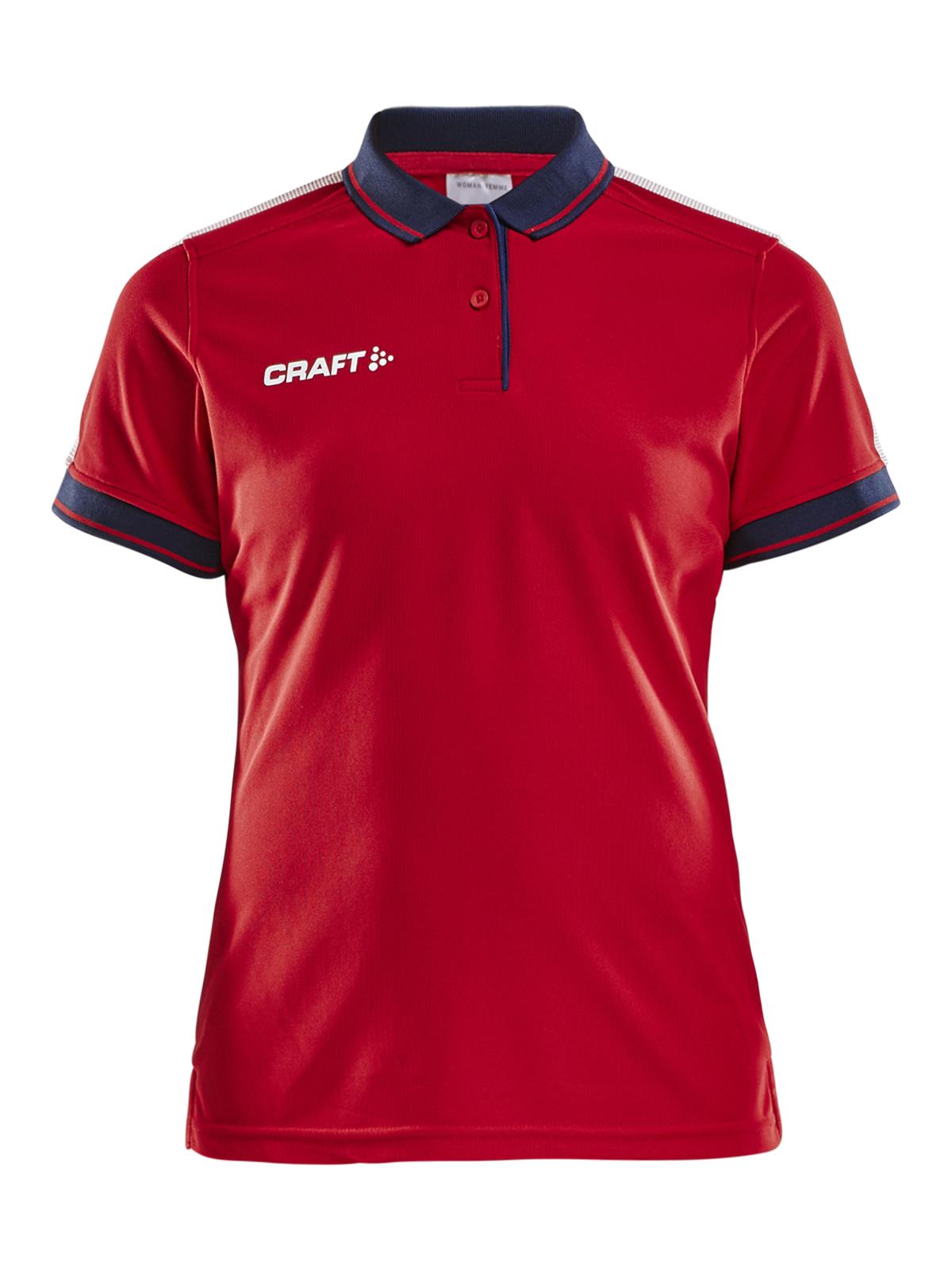 CRAFT Pro Control Polo, Červená