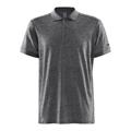 CRAFT CORE Blend Polo, Šedá