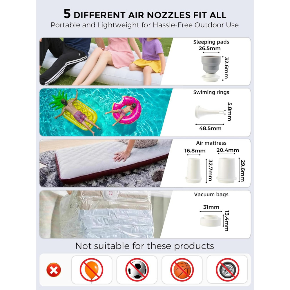 QUNATURE Ultra Mini pumpa