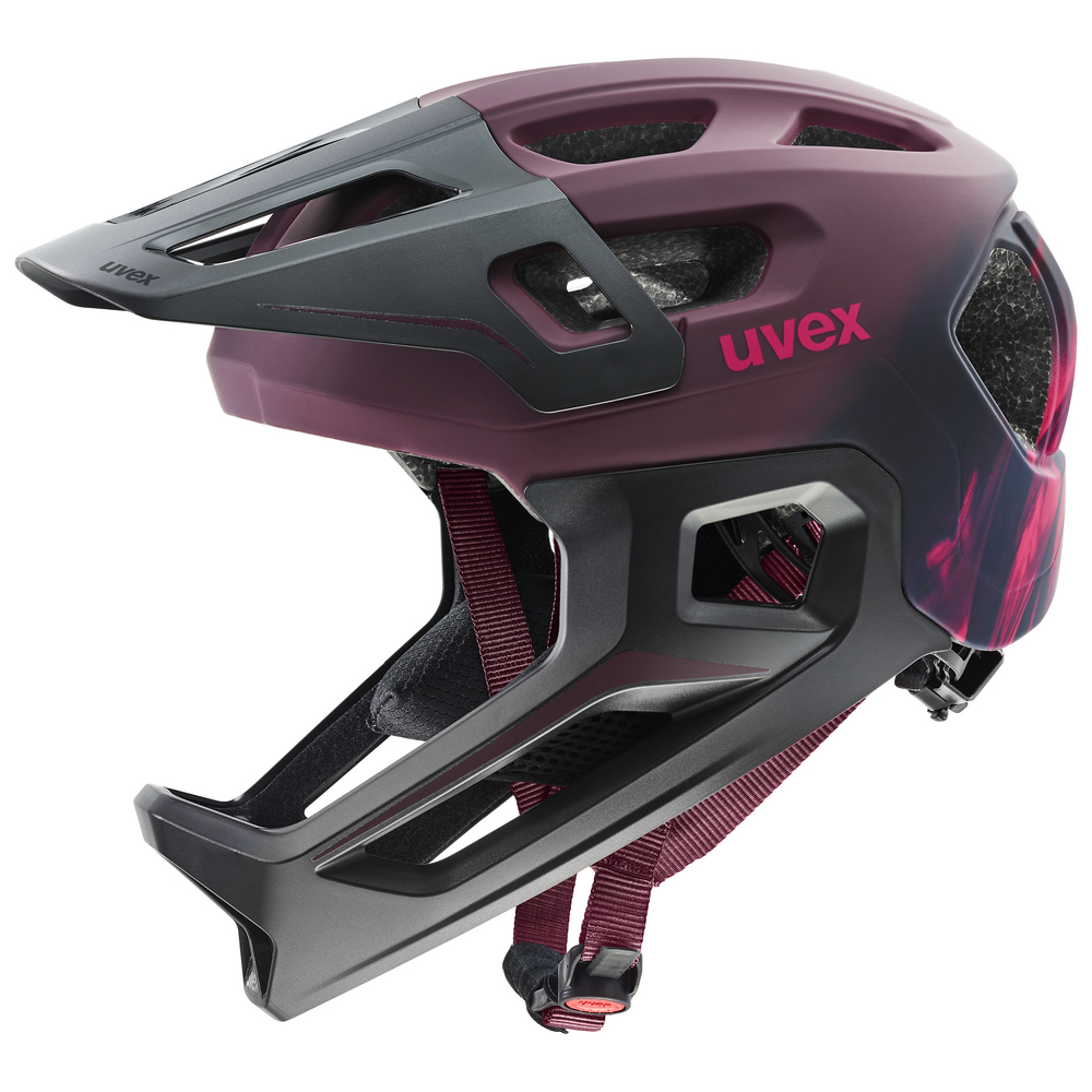 UVEX React Jr Fullface Cranberry Matt (s4146980300)