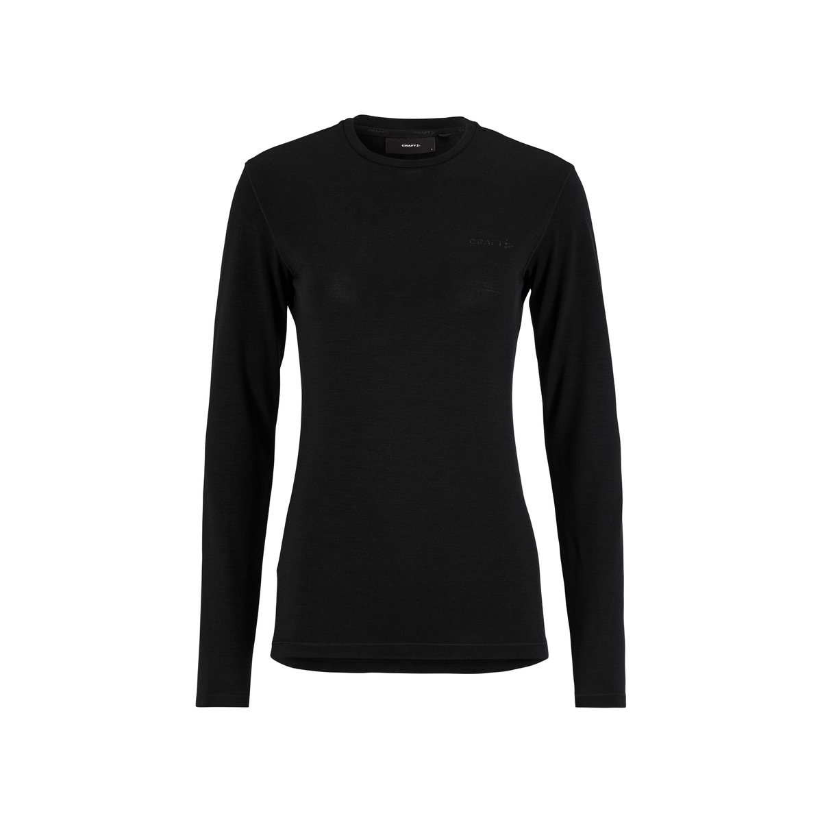 CRAFT Wool 95 LS CN, Čierna